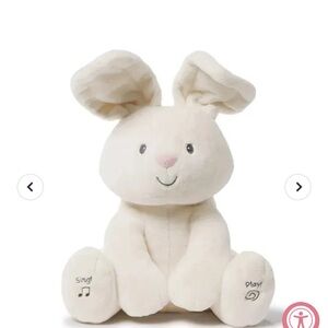 GUND BABY Animated Plush Flora the Bunny Stuffed Toy - BRAND NEW!